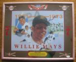 WILLIE MAYS SIGNED "SEAGRAMS" MIRROR w/JSA COA