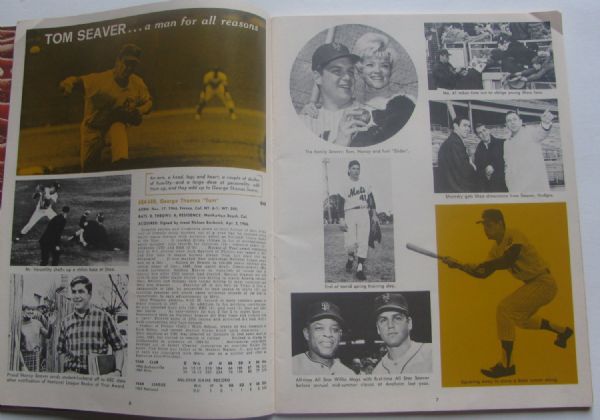 1968 NEW YORK METS YEARBOOK