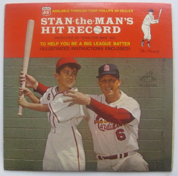 1963 STAN MUSIAL RECORD ALBUM