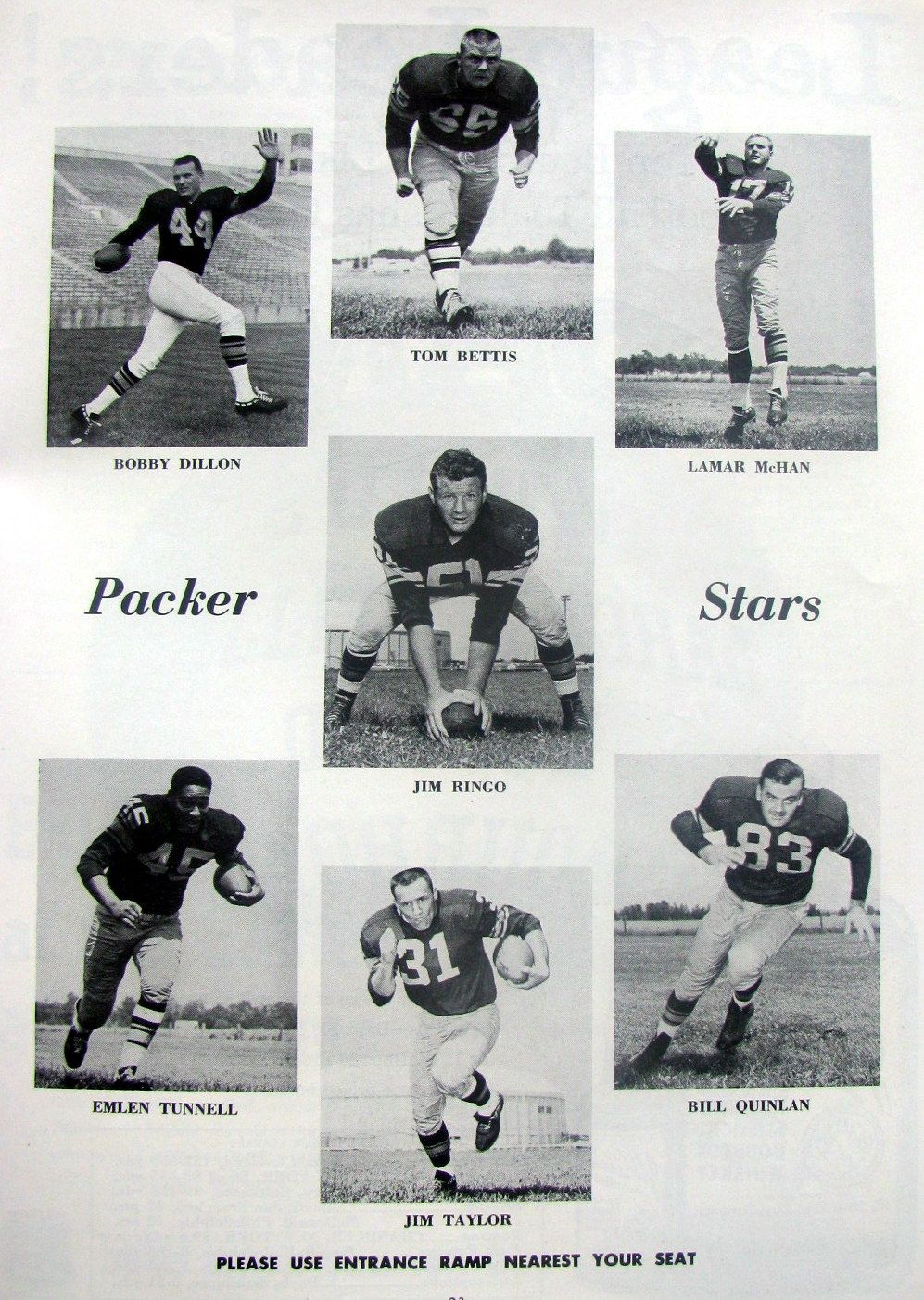 Lot Detail - 1959 GREEN BAY PACKERS VS N.Y. GIANTS PROGRAM - 1st