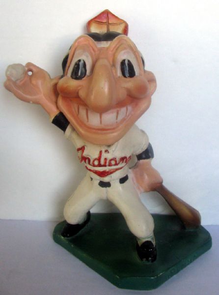 1947 CLEVELAND INDIANS MAZZOLINI CHIEF WAHOO STATUE