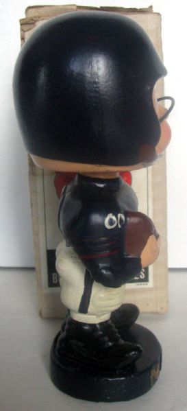 60's CHICAGO BEARS TYPE 1 TOES-UP BOBBING HEAD w/BOX
