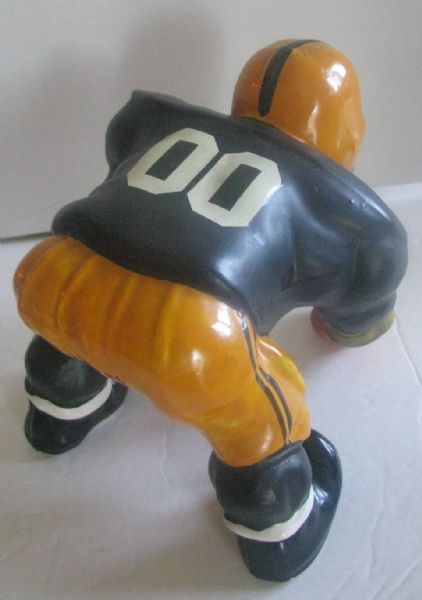 60's PITTSBURGH STEELERS KAIL STATUE - LARGE DOWN-LINEMAN