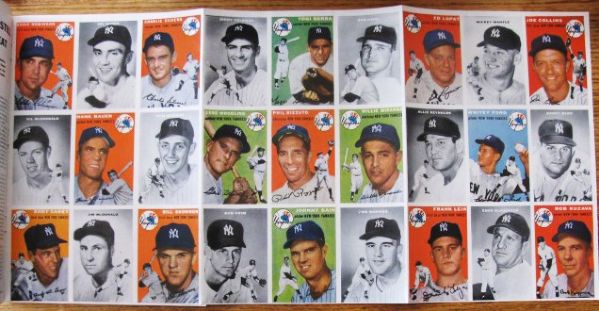 AUGUST 23, 1954 SPORTS ILLUSTRATED - 2ND ISSUE w/ N.Y. YANKEES BASEBALL CARDS