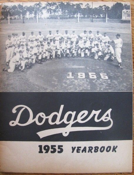 1955 BROOKLYN DODGERS YEARBOOK (REVISED EDITION)