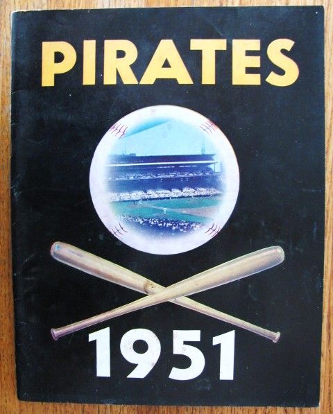 1951 PITTSBURGH PIRATES 1ST EVER YEARBOOK