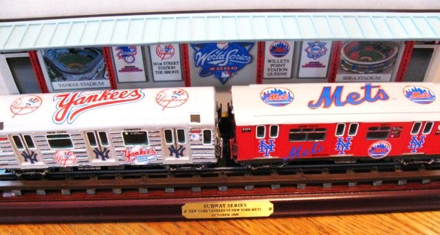 Yankees - Mets 2000 World Series - Subway Series Picture Plaque