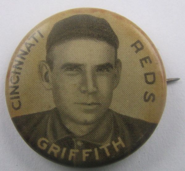 1910 CLARK GRIFFITH SWEET CAPORAL PIN