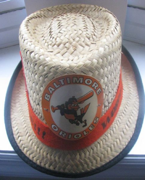 1966 BALTIMORE ORIOLES WORLD SERIES SOUVENIR HAT