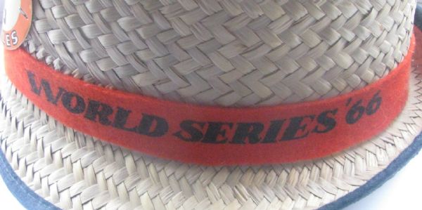 1966 BALTIMORE ORIOLES WORLD SERIES SOUVENIR HAT