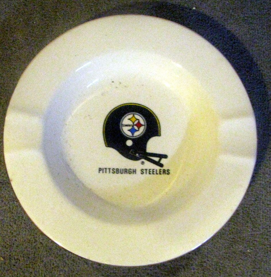 Lot Detail - VINTAGE PITTSBURGH STEELERS ASHTRAY