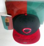 KEN GRIFFEY JR SIGNED "UPPER DECK" CINCINNATI REDS HAT w/BOX & COA - NEXT YEAR HOF!!!