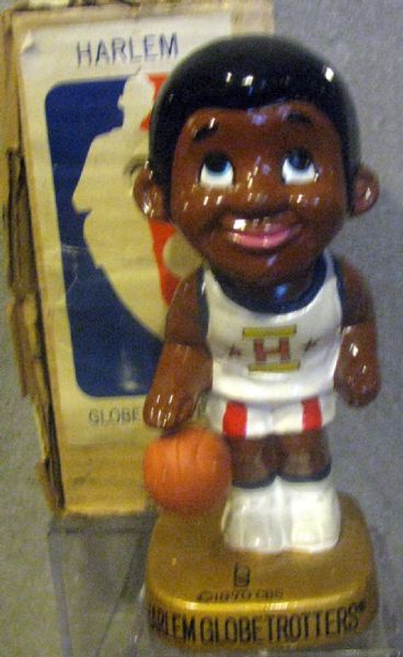 VINTAGE 60's HARLEM GLOBETROTTERS LIL DRIBBLER  w/BOX