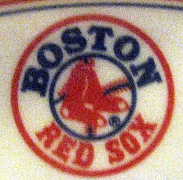 VINTAGE BOSTON RED SOX DINNER PLATE