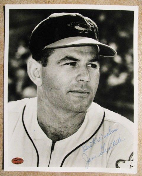 JIM GENTILE SIGNED PHOTO w/SGC COA