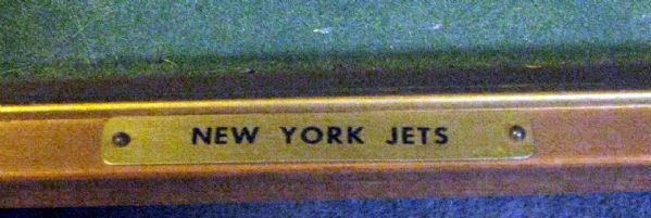 60's NEW YORK JETS RIDDELLHELMET PLAQUE