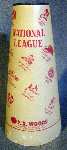 60's MAJOR LEAGUE BASEBALL MEGAPHONE