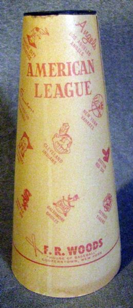 60's MAJOR LEAGUE BASEBALL MEGAPHONE