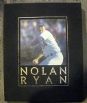 NOLAN RYAN HARD COVER BOOK w/SLIP CASE - LIMITED EDITION