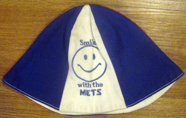 VINTAGE NEW YORK METS BEACH HAT