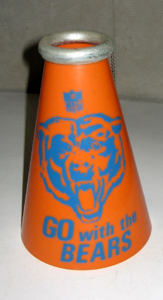 1950s VINTAGE CHICAGO BEARS MEGAPHONE