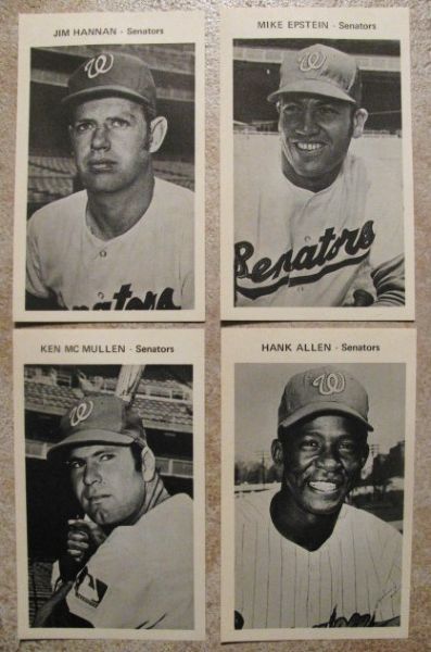 VINTAGE WASHINGTON SENATORS BASEBALL PHOTO PACK