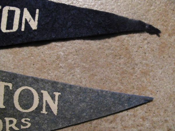 (2) 60's WASHINGTON SENATORS BASEBALL PENNANTS