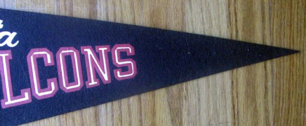 VINTAGE 60's ATLANTA FALCONS PENNANT