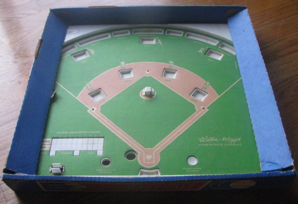 VINTAGE WILLIE MAYS PUSH-BUTTON BASEBALL GAME