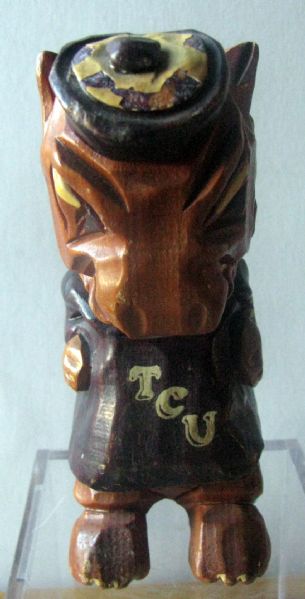 50's TCU HORNED FROGS CARTER-HOFFMAN STATUE