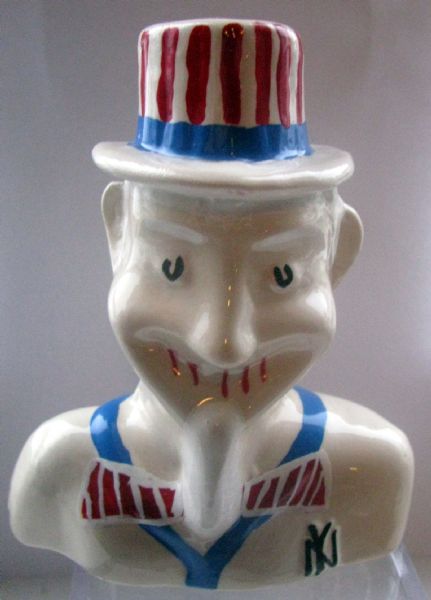 VINTAGE NEW YORK YANKEES MASCOT RAZOR BANK