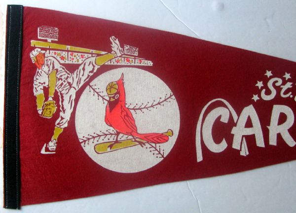 60's ST. LOUIS CARDINALS PENNANT