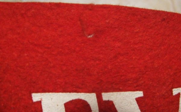 1954 CLEVELAND INDIANS WORLD SERIES PENNANT