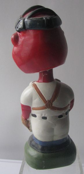 80's/90's CLEVELAND INDIANS CHIEF WAHOO BOBBING HEAD AS CATCHER