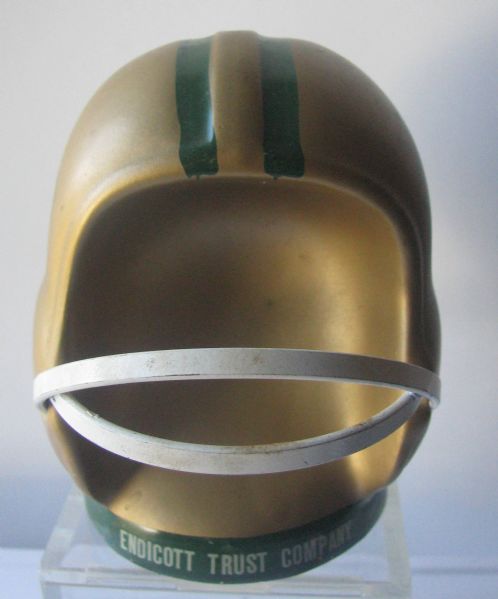 VINTAGE WESTERN NEW ENGLAND GOLDEN BEARS HELMET BANK