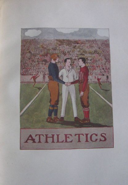 1920 MAKIO OHIO STATE SCHOOL YEARBOOK- LOADS OF ATHLETICS