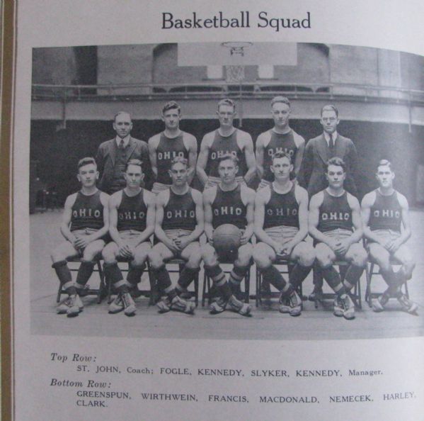 1920 MAKIO OHIO STATE SCHOOL YEARBOOK- LOADS OF ATHLETICS