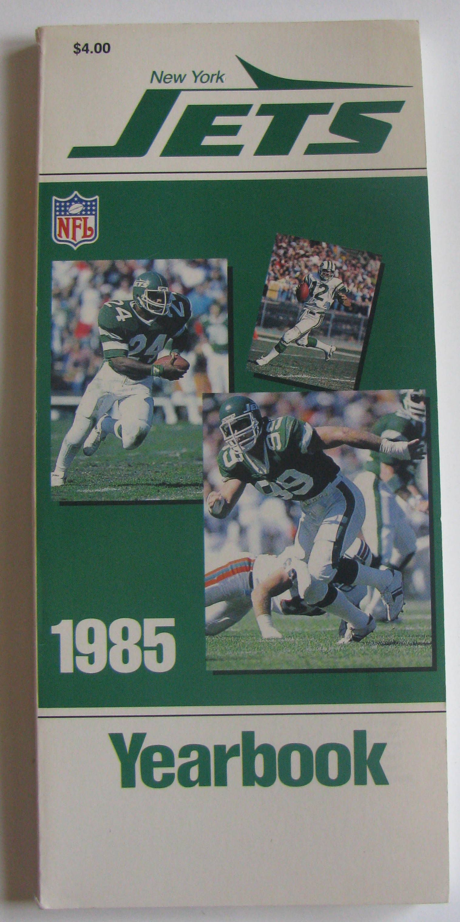 Lot Detail - 1985 NEW YORK JETS YEARBOOK