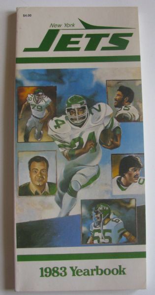 1983 NEW YORK JETS YEARBOOK