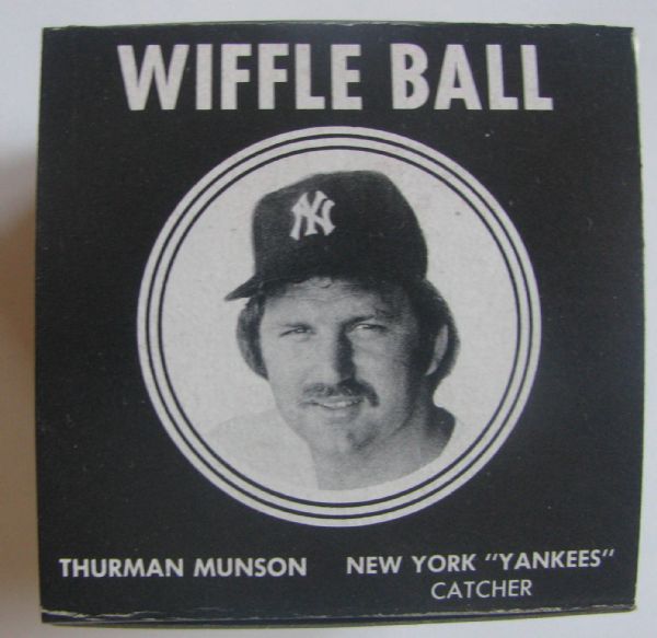 VINTAGE THURMAN MUNSON WIFFLE BALL BOX