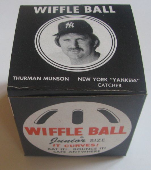 VINTAGE THURMAN MUNSON WIFFLE BALL BOX