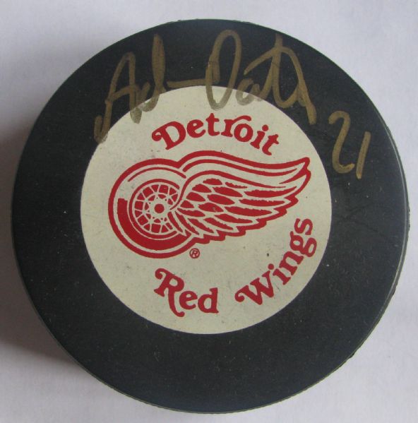 ADAM OATES SIGNED PUCK w/SGC COA