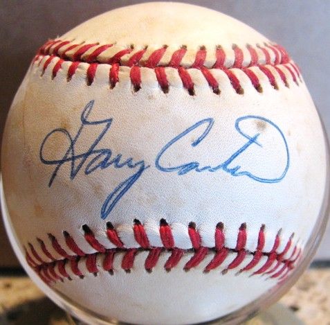 GARY CARTER SIGNED BASEBALL w/JSA COA