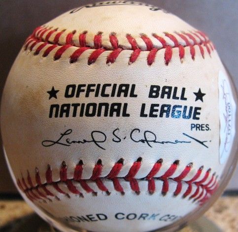 GARY CARTER SIGNED BASEBALL w/JSA COA