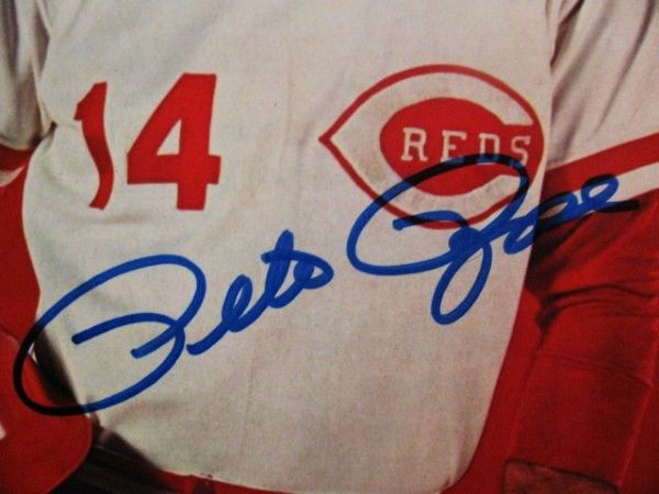 PETE ROSE SIGNED SPORTS ILLUSTRATED W/ JSA COA