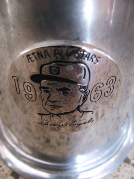 1963 CASEY STENGEL AETNA ALL STAR MUG