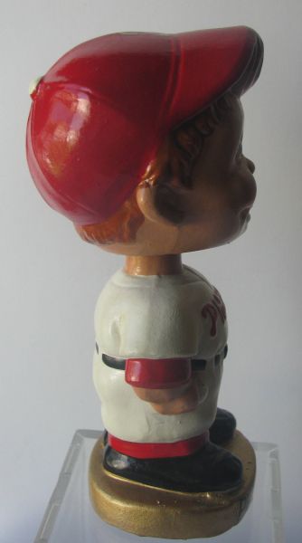 60's PHILADELPHIA PHILLIES GOLD BASE BOBBING HEAD                