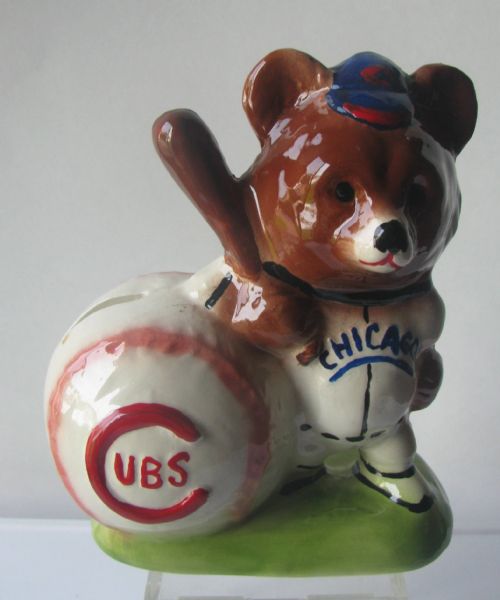 50's CHICAGO CUBS MASCOT  BANK