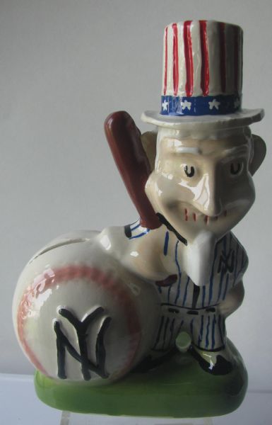 50's NEW YORK YANKEES MASCOT  BANK