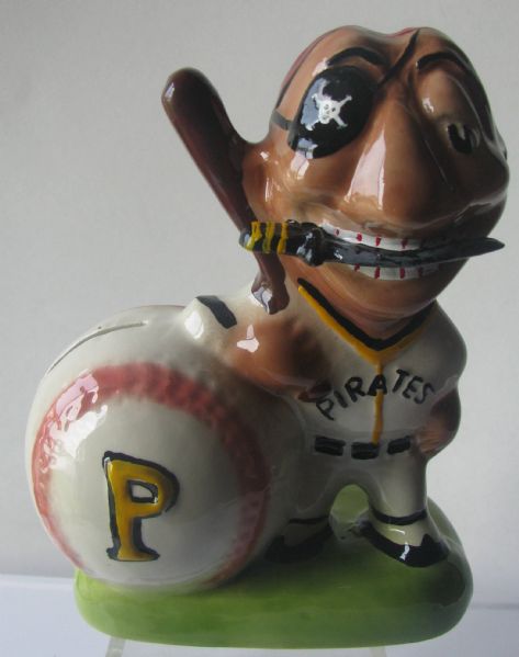 50's PITTSBURGH PIRATES MASCOT BANK